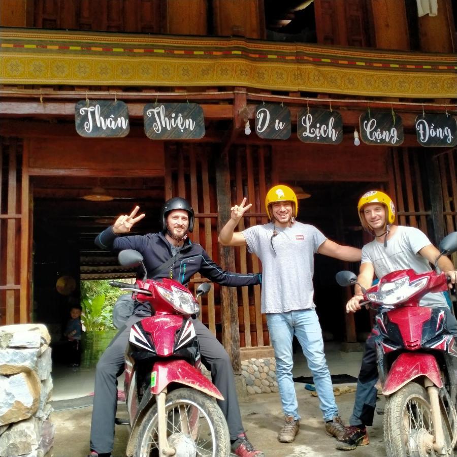 Du Gia Homestay Friendly Lang Cac ภายนอก รูปภาพ