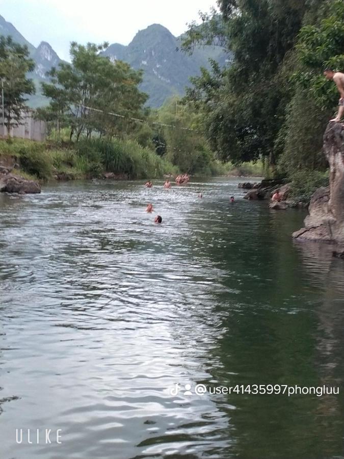 Du Gia Homestay Friendly Lang Cac ภายนอก รูปภาพ