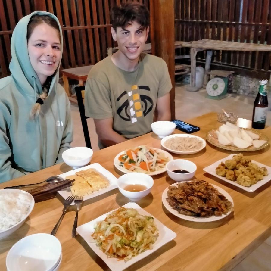Du Gia Homestay Friendly Lang Cac ภายนอก รูปภาพ