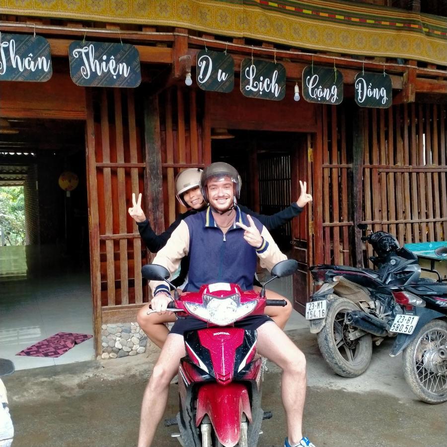 Du Gia Homestay Friendly Lang Cac ภายนอก รูปภาพ