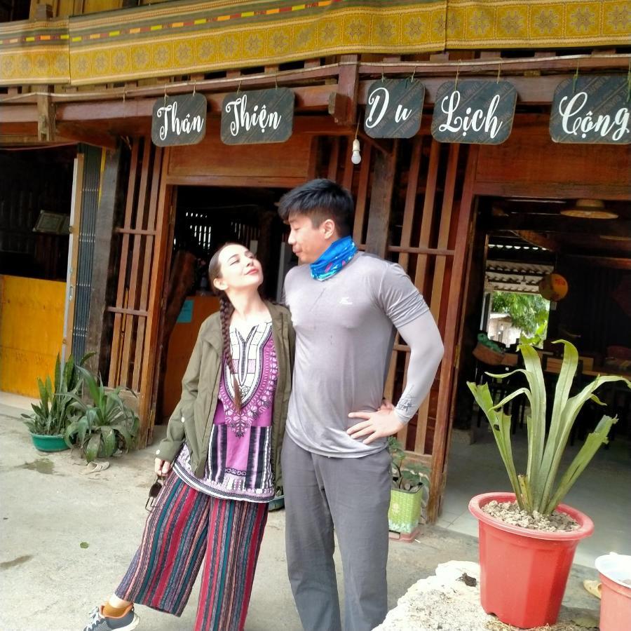 Du Gia Homestay Friendly Lang Cac ภายนอก รูปภาพ